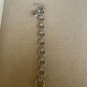 Judith Ripka bracelet with detachable charm